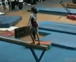 Спортсменка жестоко ударилась